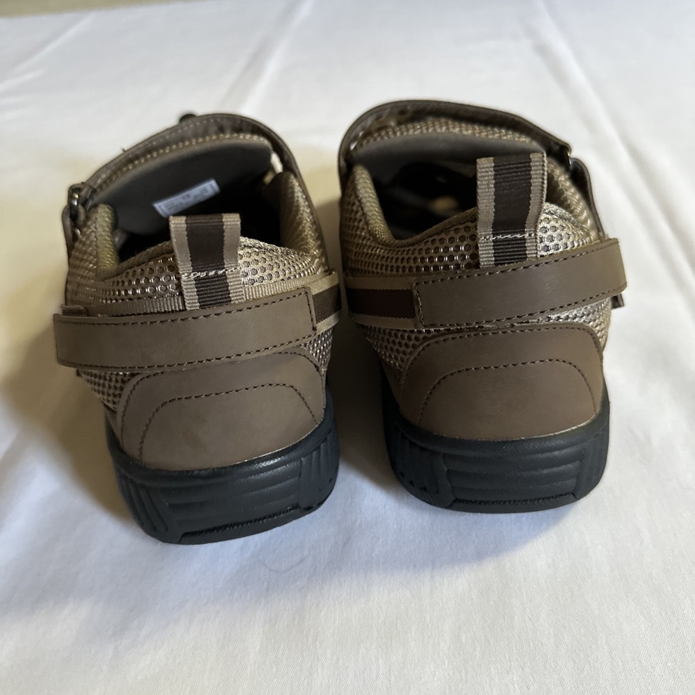 Orthofeet Sandal Clearwater Two-way Strap Mens 12 Wide 2E Brown Leather‎ Comfort - Picture 9 of 10